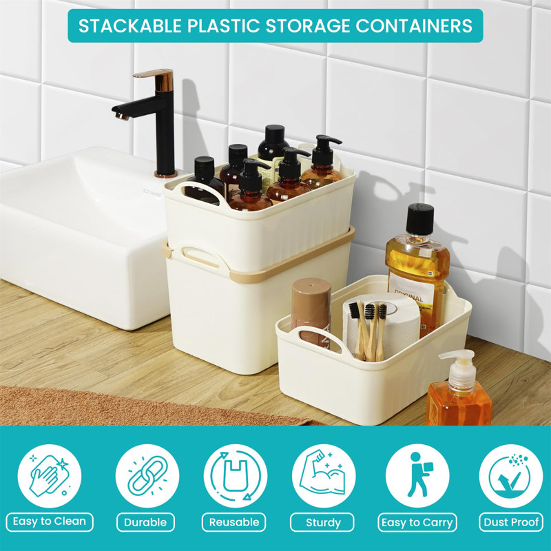 Plastic Decorative Bin