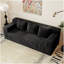 Canapé 71 po 71 po, tissu velours côtelé, sièges profonds, canapé causeuse confortable, sans assemblage, 1 pièce pour salon, chambre à coucher, salle de conférence, appartement-1706897524