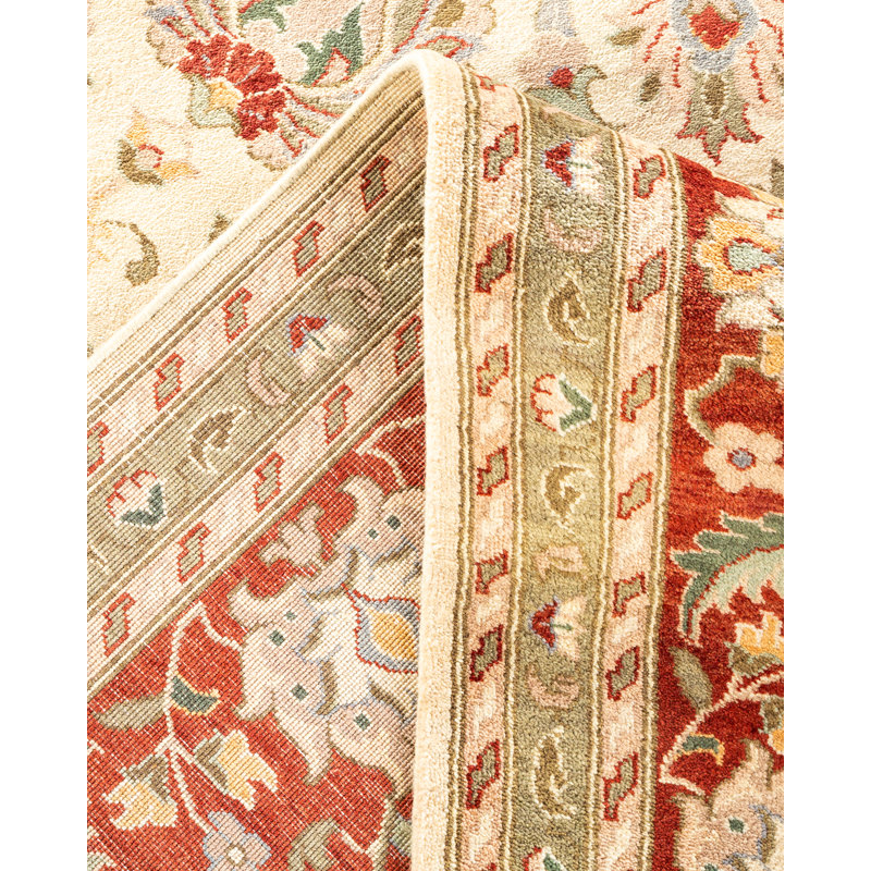 Classic One-of-a-Kind 9' 3" X 12' 4" Hand Knotted Area Rug