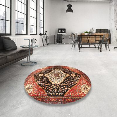 Tapis de style oriental rouge