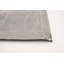Cuir Tapis décoratif gris tissé à la main géométrique