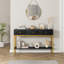 Console avec 3 tiroirs, table de vestibule, table de canapé étroite pour le couloir, salon, vestibule, bureau, couloir-20308400