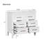 Ensemble de meuble-lavabo autoportant avec quatre tiroirs, ensemble de meuble-lavabo autoportant avec quatre tiroirs Kirkpatrick