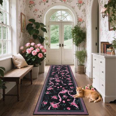 Tapis de salle à manger Bowknot