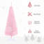 Arbre de Noël artificiel rose 5 pi