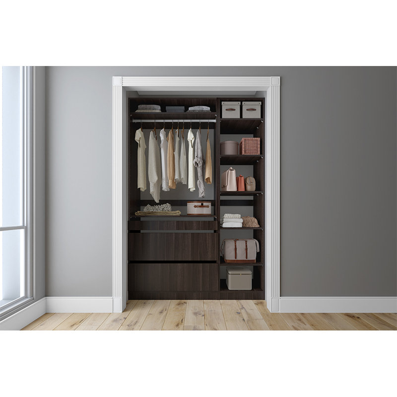 Ensembles de rangement pour système de placard l 54 po South Dakota, Gardet