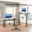 Structure de bureau électrique à moteur simple-1680060312