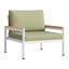 Fauteuil vert litchi