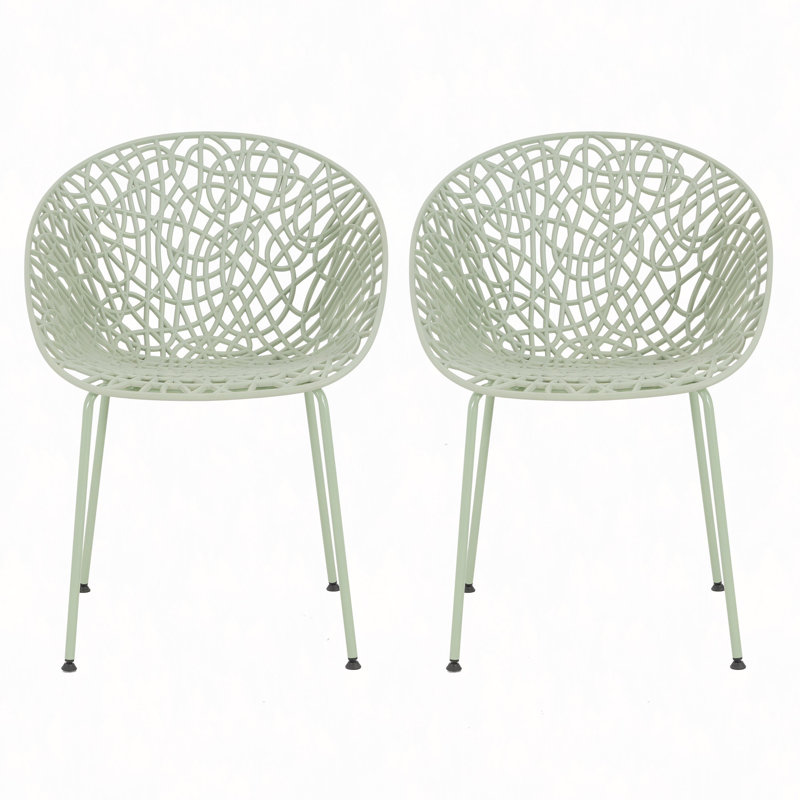Chaise de salle à manger (ensemble de 2), Vert