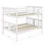Lit superposé double au-dessus de double avec échelle pour chambre à coucher-114381494