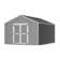 Value Gable Outdoor Wood Storage Shed