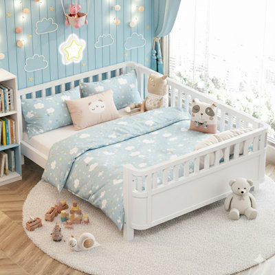 Wood Platform Bed For Kids