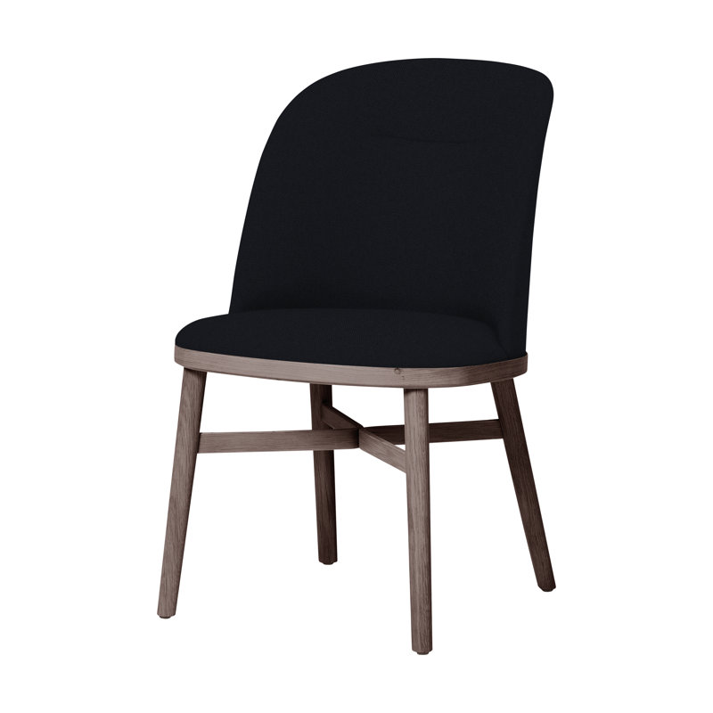 Chaise de salle à manger Bund de Neri & Nu, Noyer à finition savonnée, Revive 1184