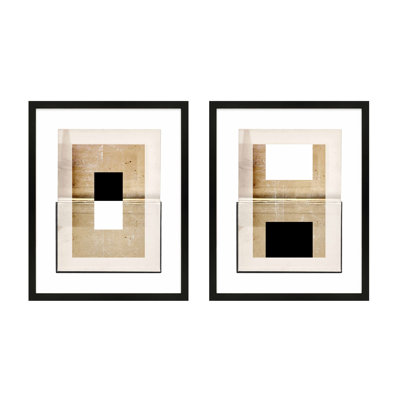 Construction 4 & 5 Print by Eleni Psyllaki For Paradissi Digital Art