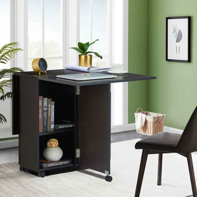 Charquita Extendable Dining Table, Black