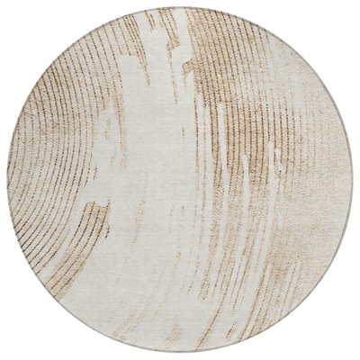Machine Washable Indoor/Outdoor Suydam ACN2133 Swirls Rug