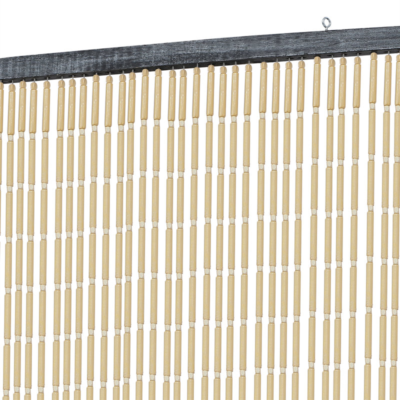 Emilee Bamboo Curtain Single Panel