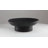 White Ceramic Wide Large Decorative Bowl with Elevated Base, 15" x 16" x 6"-686941296