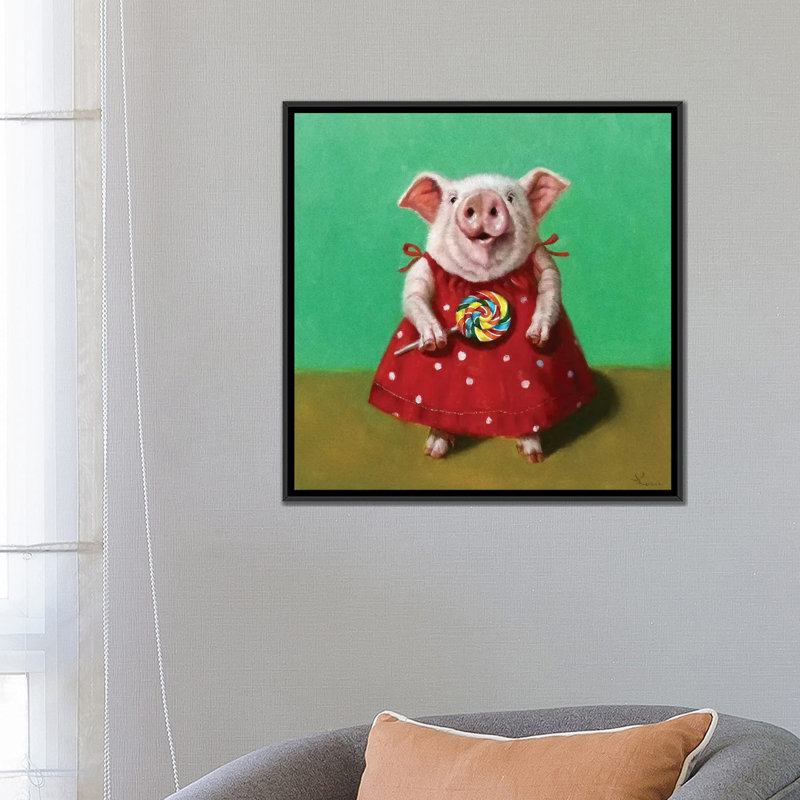 « rémanent », art sur toile, Toile avec cadre noir, H 5 po x l 18 po x P 18 po, Pas de tapis