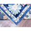 9'x11'7" Sapphire Blue Hand Knotted Afghan Angora Oushak Soft Wool Rug F9128DADFC9D4780A25BE7B4B8061EB3