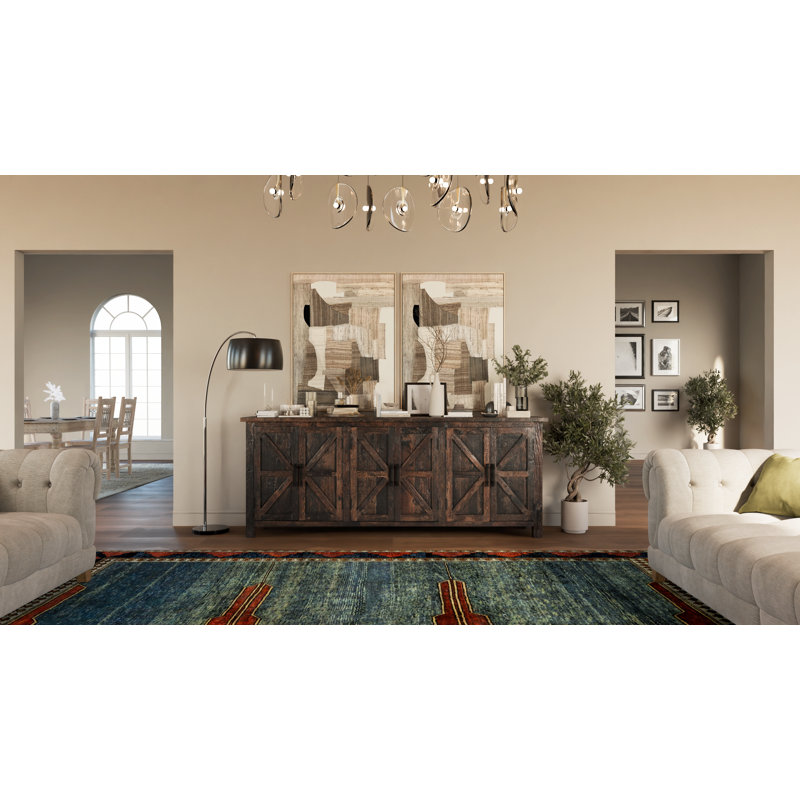 Durias 84'' Solid Wood Sideboard