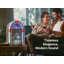 Haut-parleur Bluetooth Jukebox avec radio FM et éclairage DEL multicolore-101463016