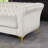 87" Oro Chesterfield Sofa with Flared Arms-87460525