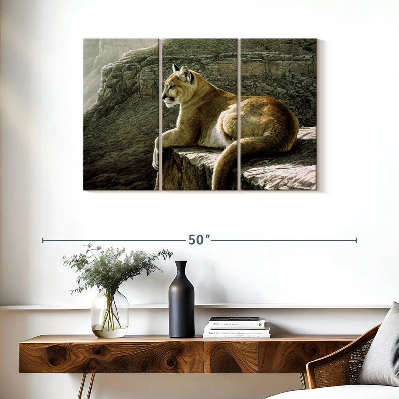 Rimrock - Cougar, 24" H x 38" W