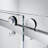 - W x 76'' H Double Added Door Frameless Shower Door with Enduro Easy-Clean Shield-85011283