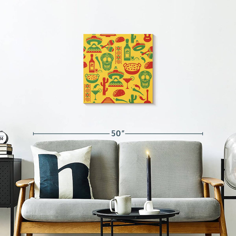 Kerner Mexican Icons, 20" H x 20" W