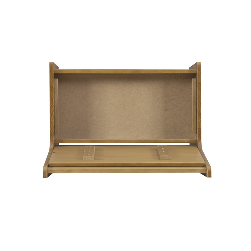 Belinda Wood Flip Top Storage Bench, Honey