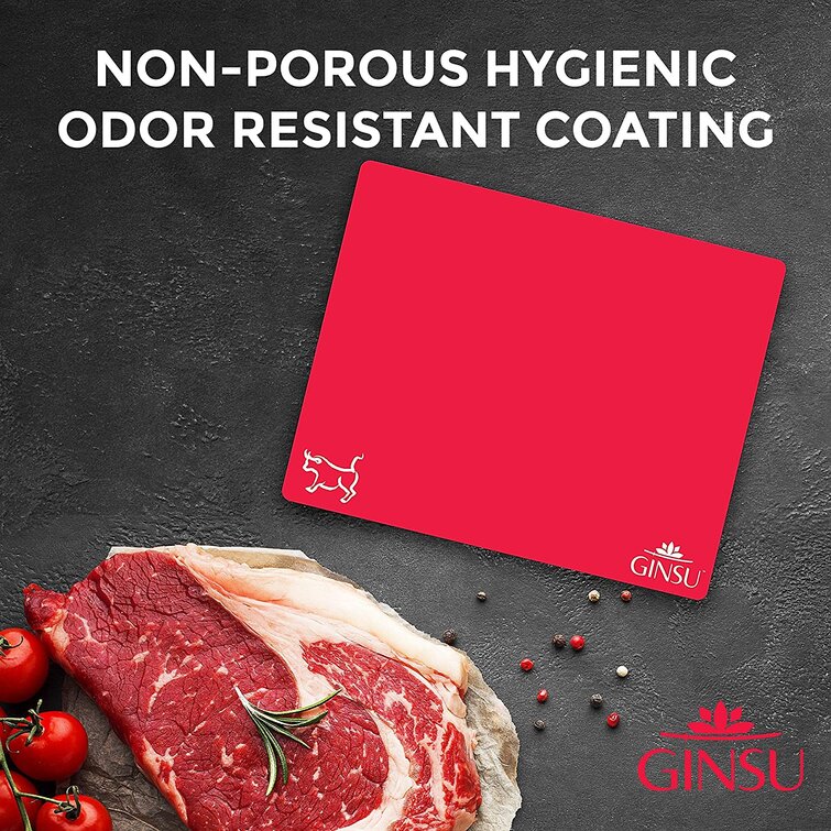 Ginsu Extra Thick 1.2mm Flexible Plastic Cutting Boards