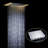 Recessed Shower Head with Light