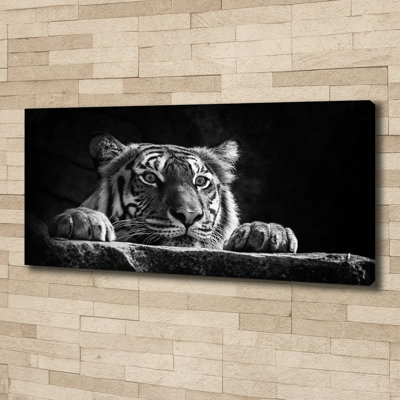 Tiger - No Frame Print on Canvas