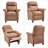 31.1" Wide Classic Premium Breathable Faux Leather Push Back Recliner-1728643457
