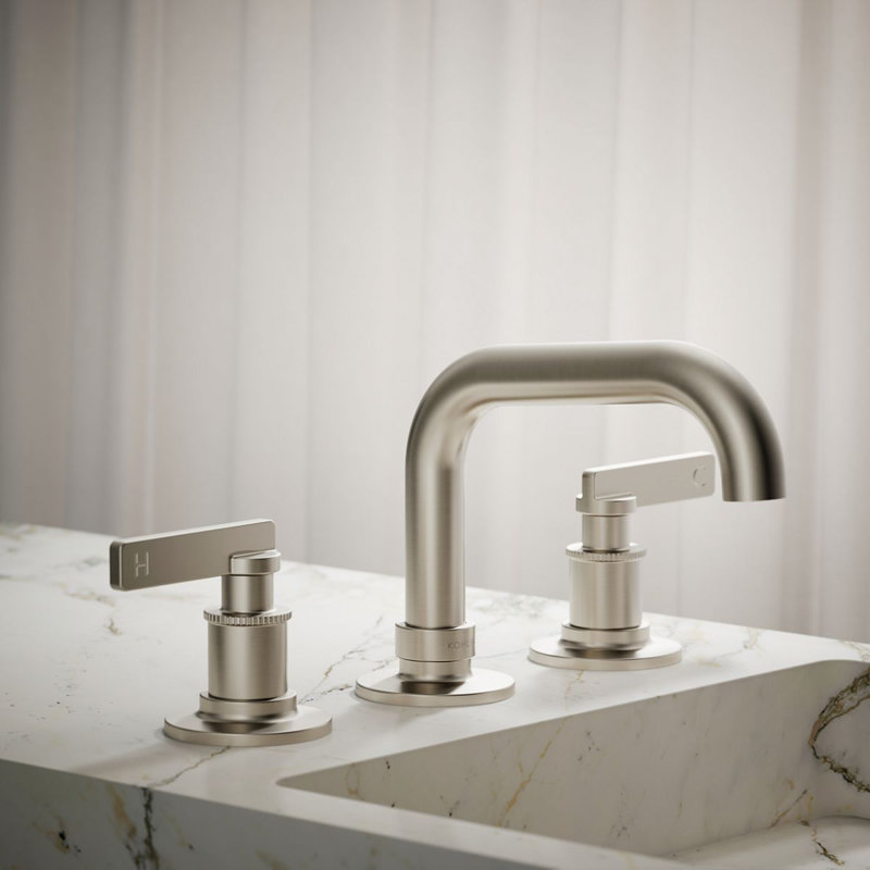 Robinet de lavabo de salle de bain Castia by Studio McGee 1,0 GPM, Nickel brossé éclatant