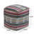 Upholstered Fabric Ottoman