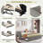 Upholstered Daybed with Pop Up Trundle Amala-2133699410