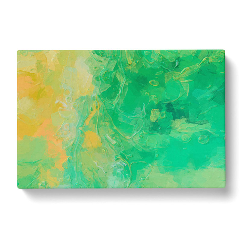 Hold Me In Abstract - Wrapped Canvas Painting, 35cm H x 50cm W x 3cm D