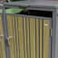 Metal Double Bin Store-126134911