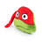 TMNT Raphael Travel Throw and Pillow Set