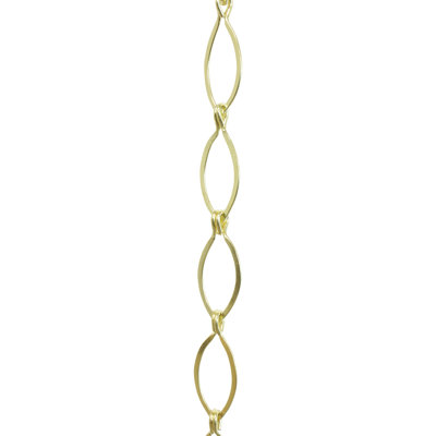 Sleek Oval Un-Welded Chain or Chain Break