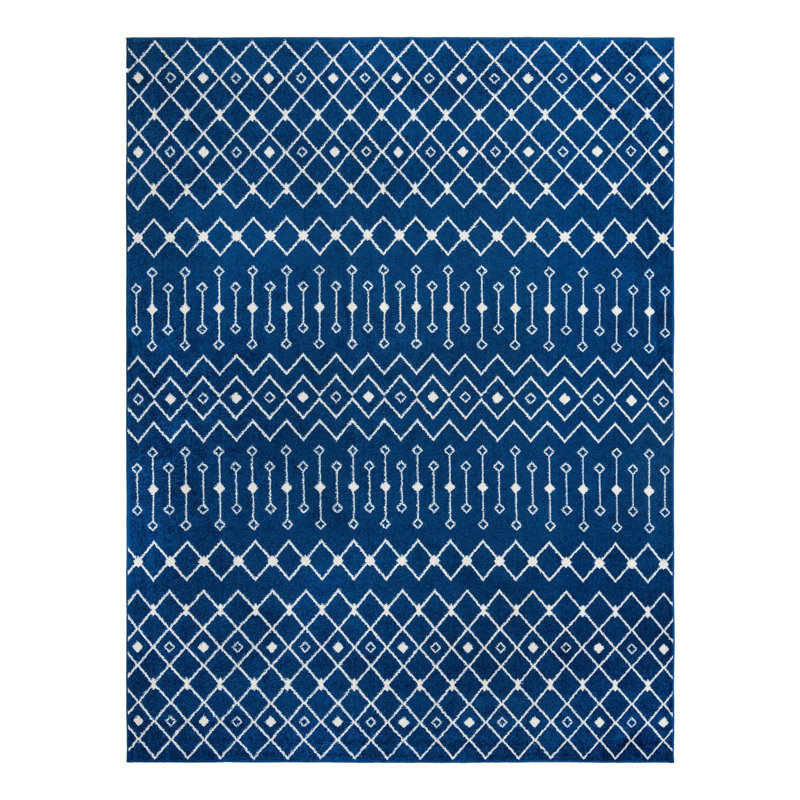 Somerville Geometric Indoor Rug, Rectangle 10'8" x 14'