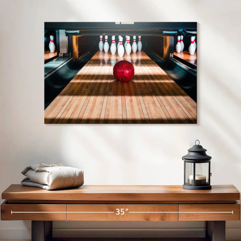 Jeu de quilles ensoleillé, H 16 po x l 24 po