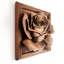 Handmade Glam Plants & Flowers Solid Wood Wall Decor