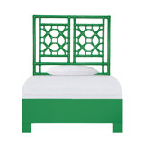 Lattice Back Platform Bed