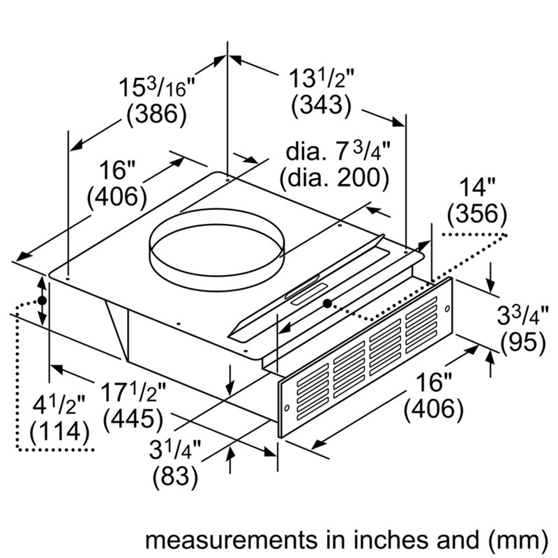 Recirculation Kit for Range Hoods