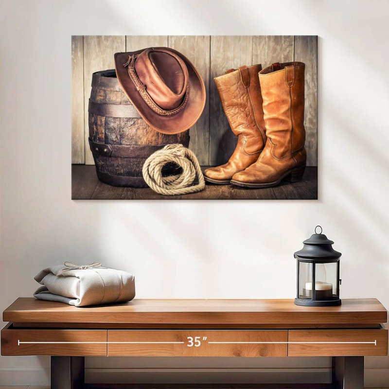 Lelar Western Cowboy Outfit, 30" H x 45" W
