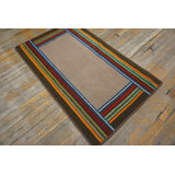Vintage American Hooked Mid Century Modern Rug