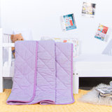 1 PC Toddler Comforter, Down Alternative Solid Color Quilted Blanket, 39x47 inches - NTBAY